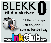 inkClub er best på blekk og fotopapir!